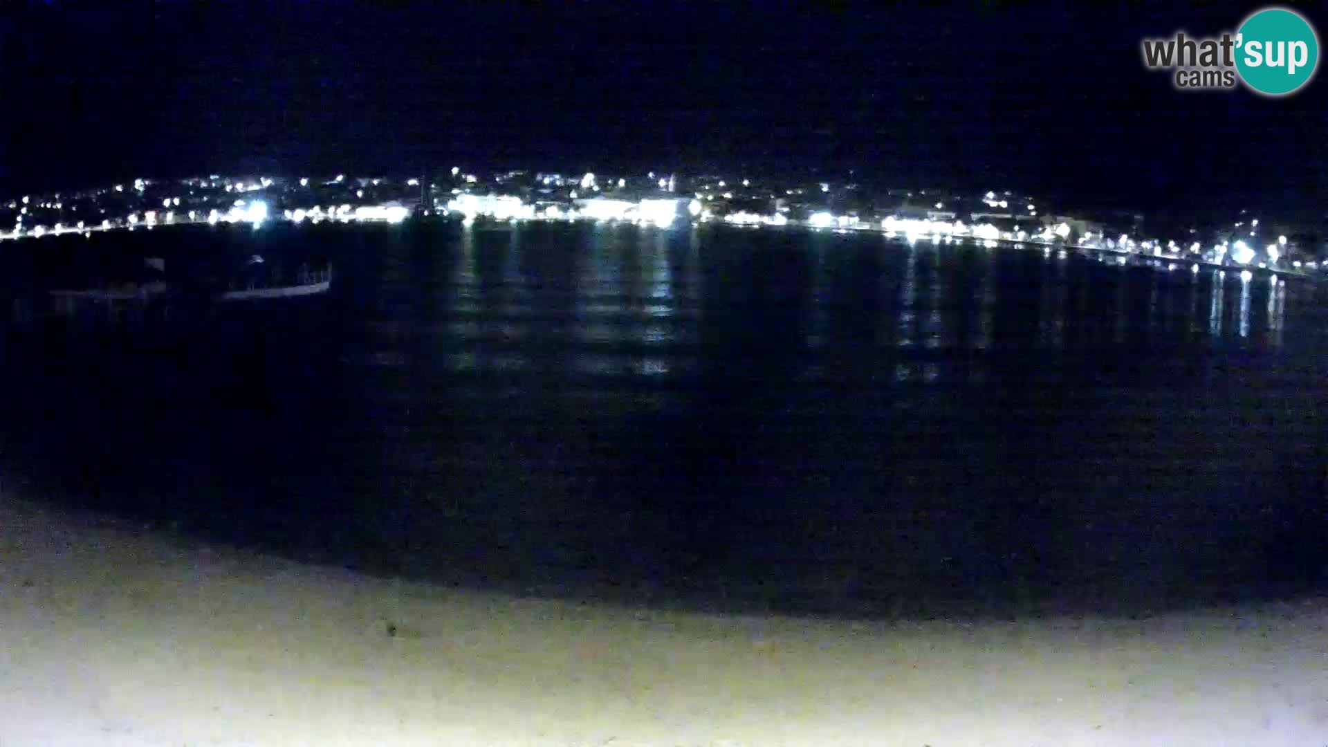 Novalja webcam – spiaggia cittadina