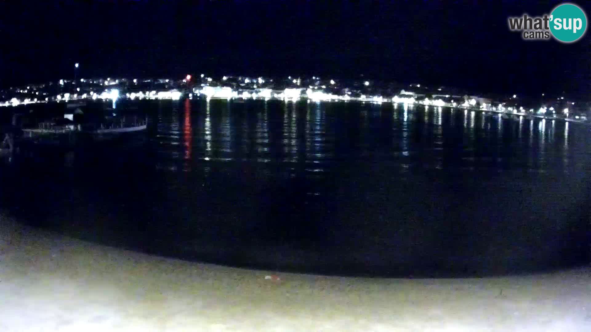 Live webcam Novalja – The Town beach