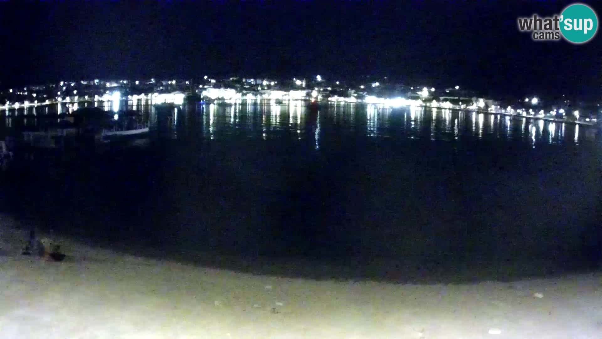 Novalja livecam – plage de la ville