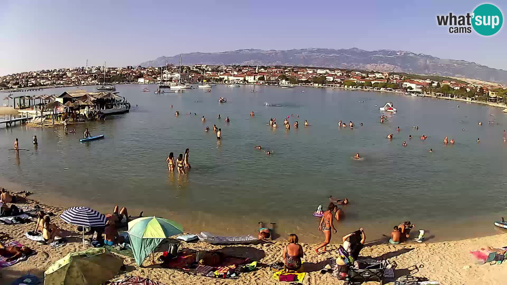 Webcam Novalja – Stadtstrand