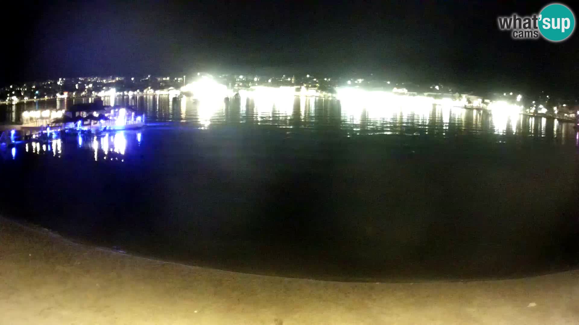 Novalja livecam – plage de la ville