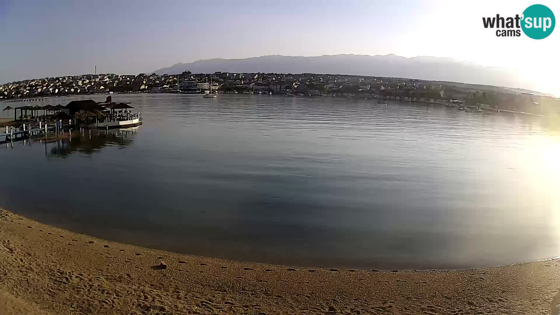 Webcam Novalja – Stadtstrand