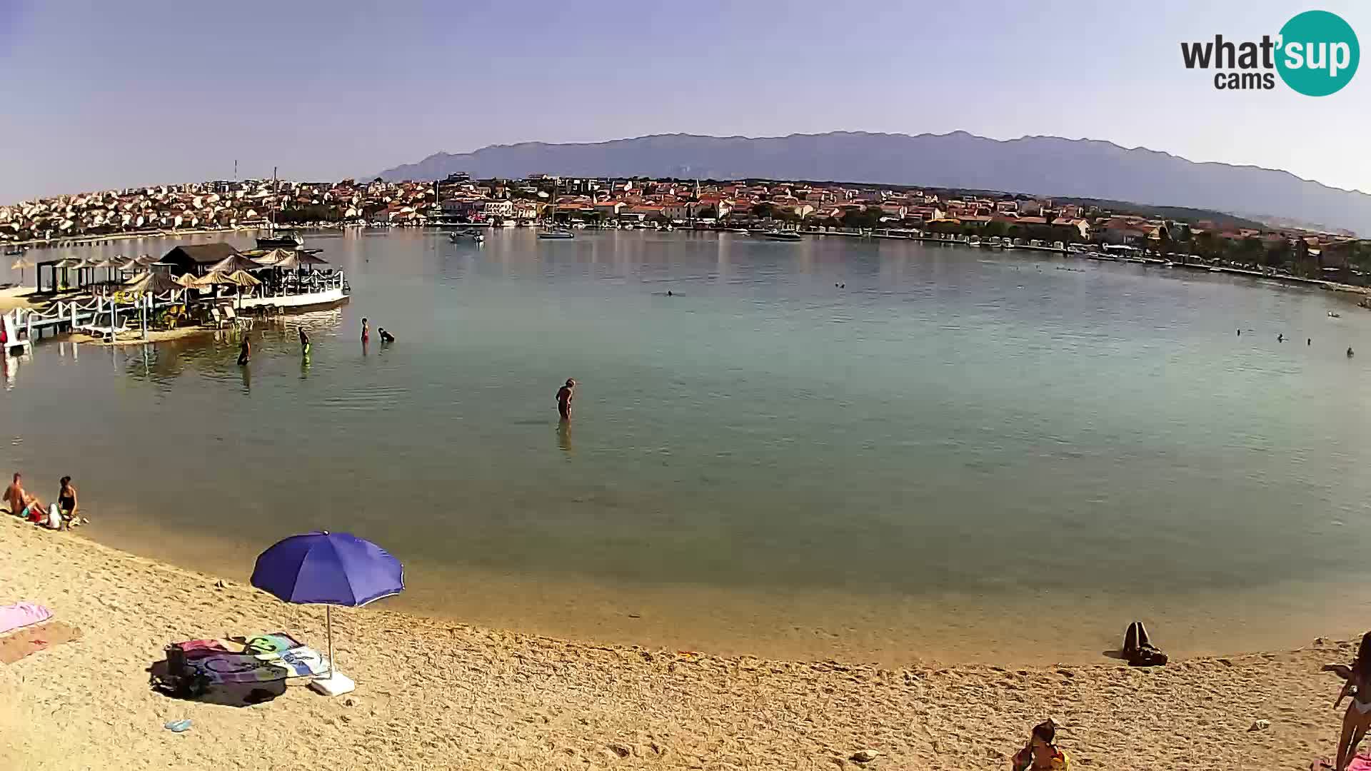 Webcam Novalja – Stadtstrand
