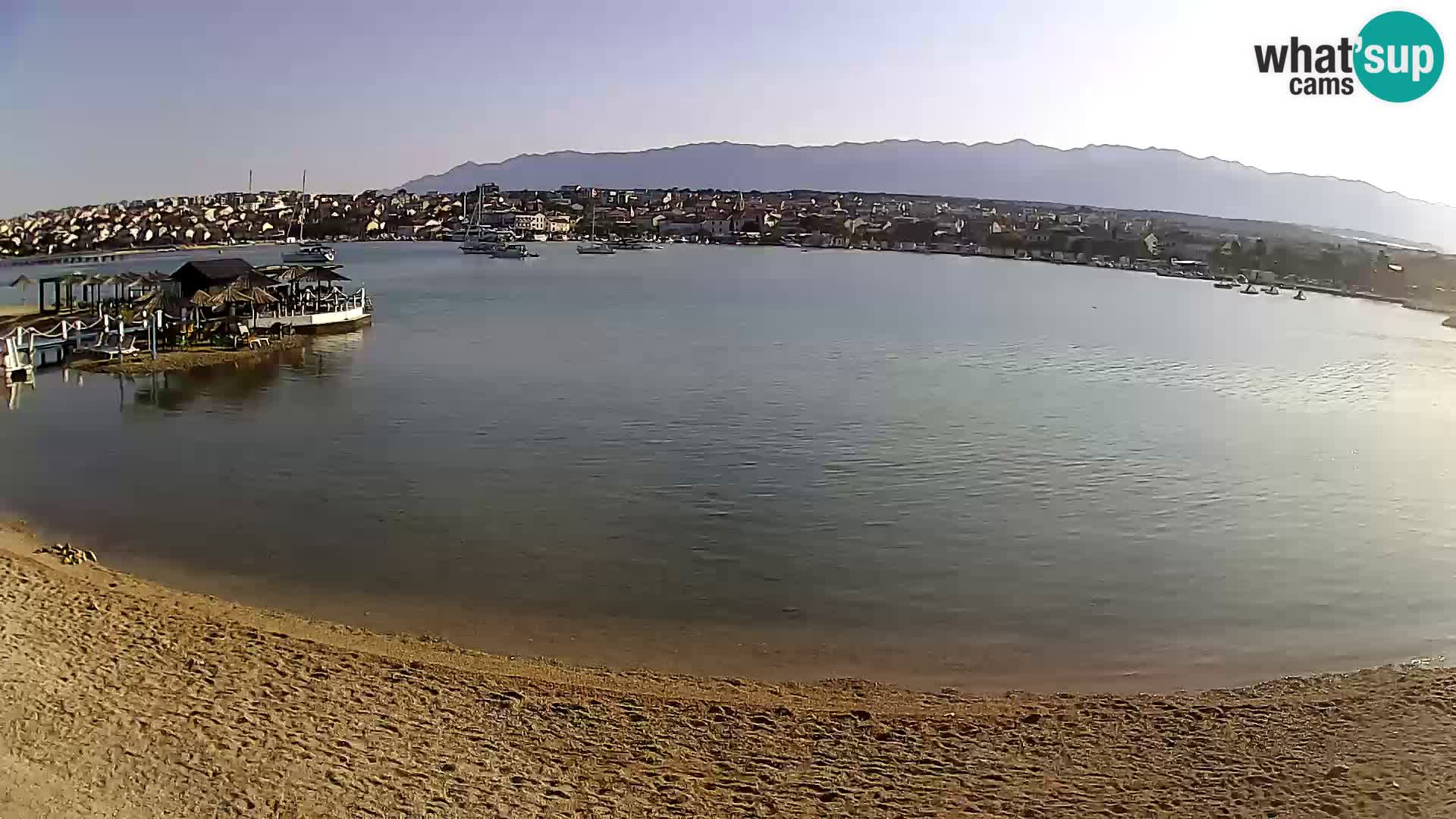Webcam Novalja – Stadtstrand