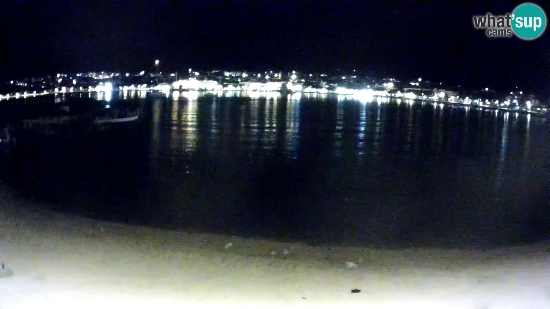 Novalja livecam – plage de la ville