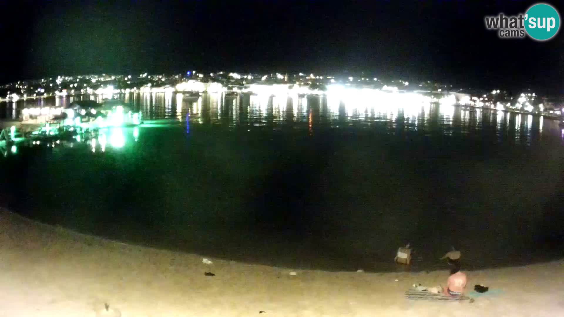 Novalja livecam – plage de la ville