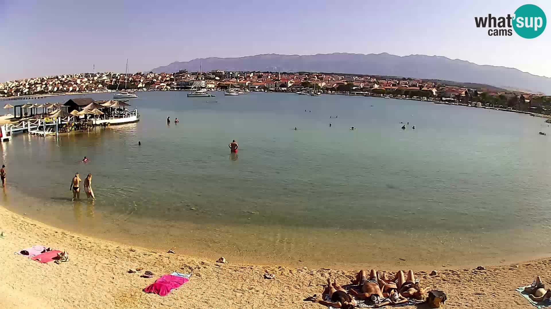 Webcam Novalja – Stadtstrand
