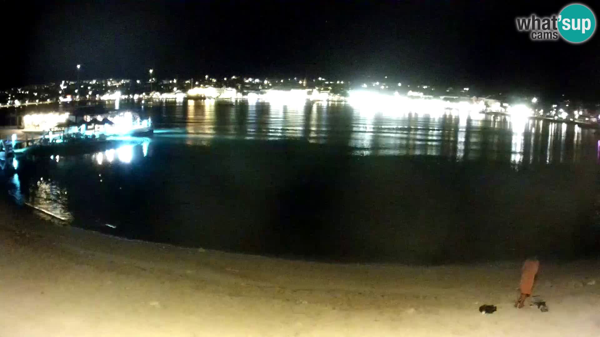 Novalja en vivo – playa de la ciudad