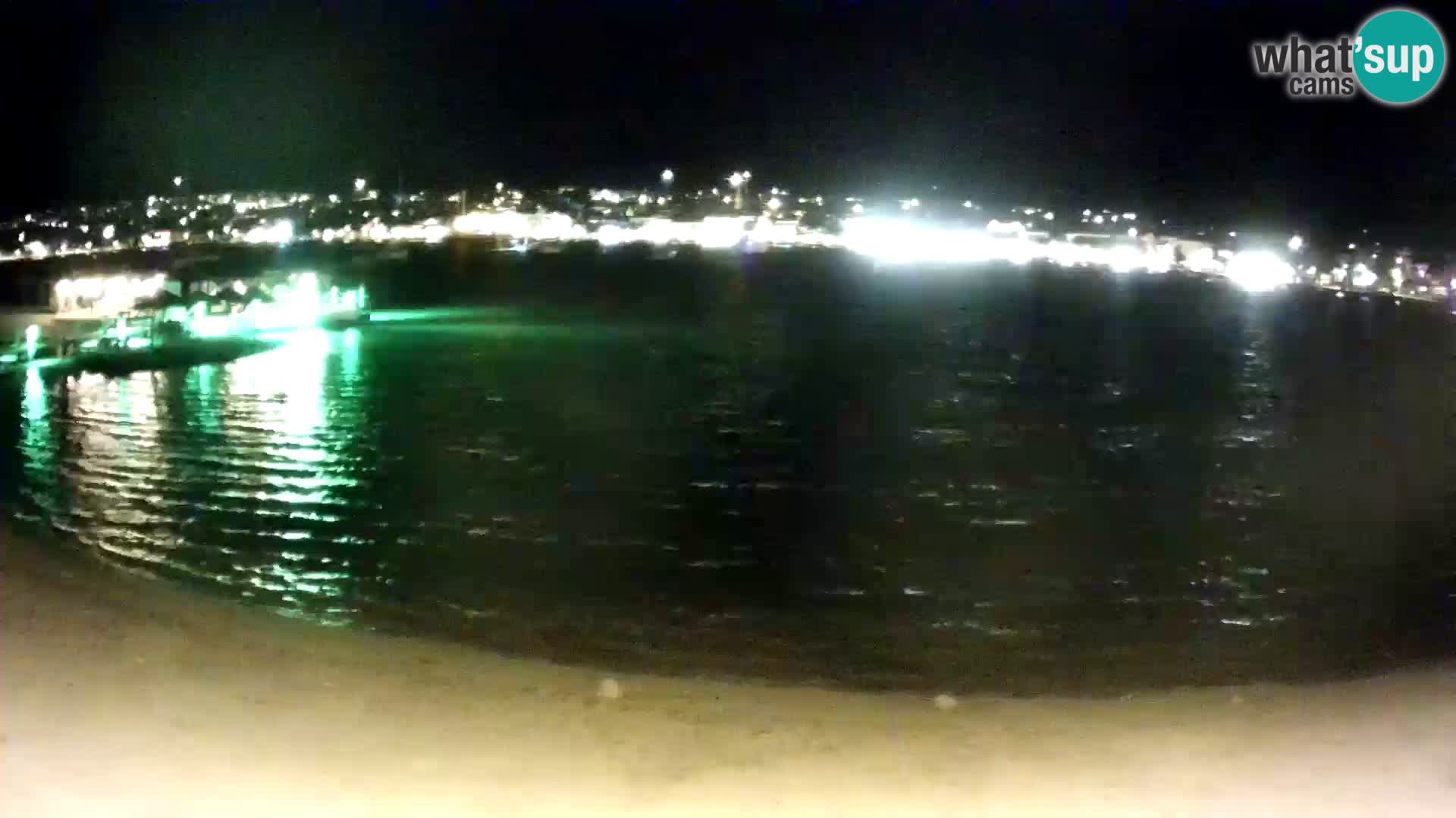 Live webcam Novalja – The Town beach
