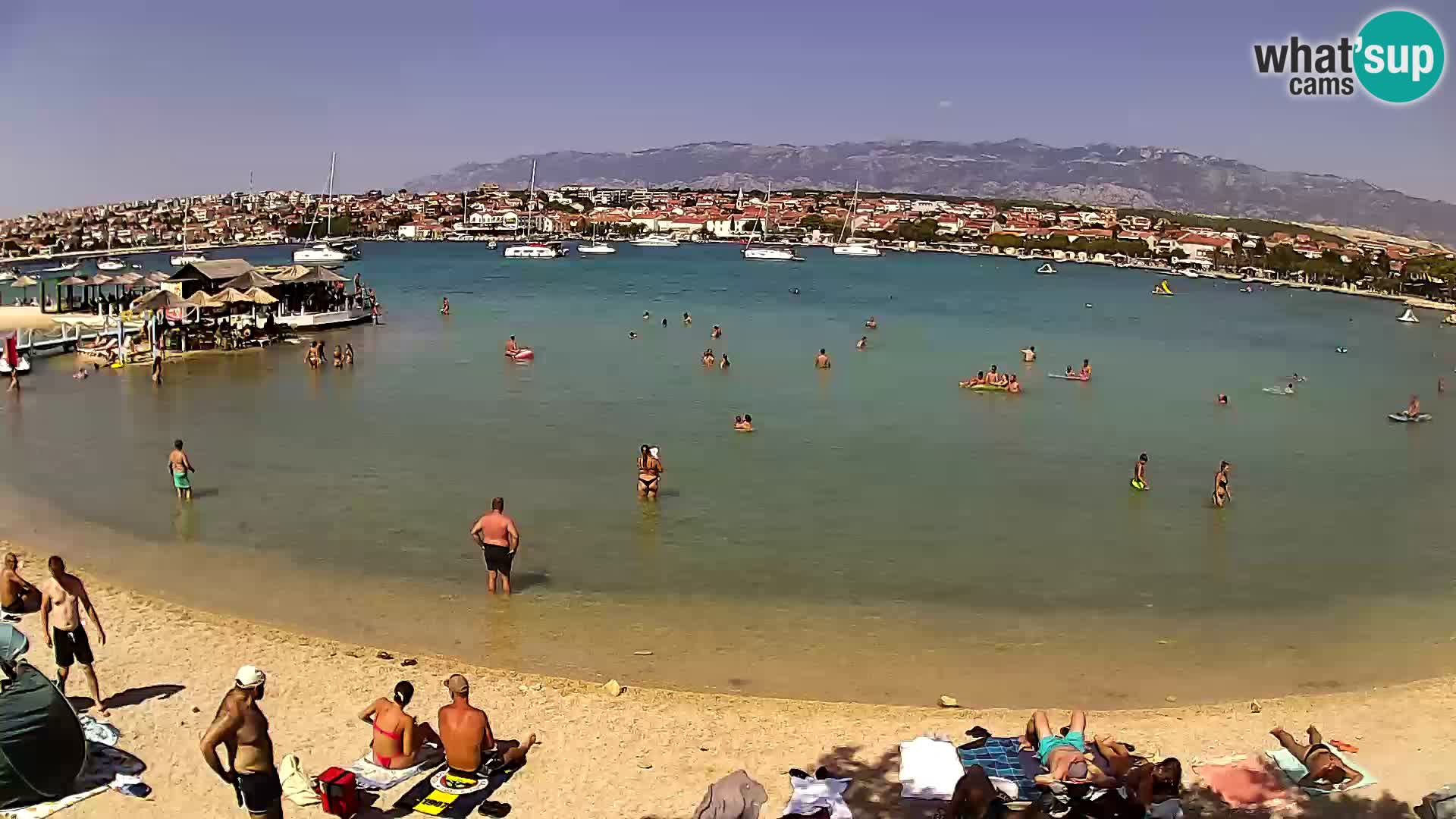 Novalja Kamera u živo – gradska plaža