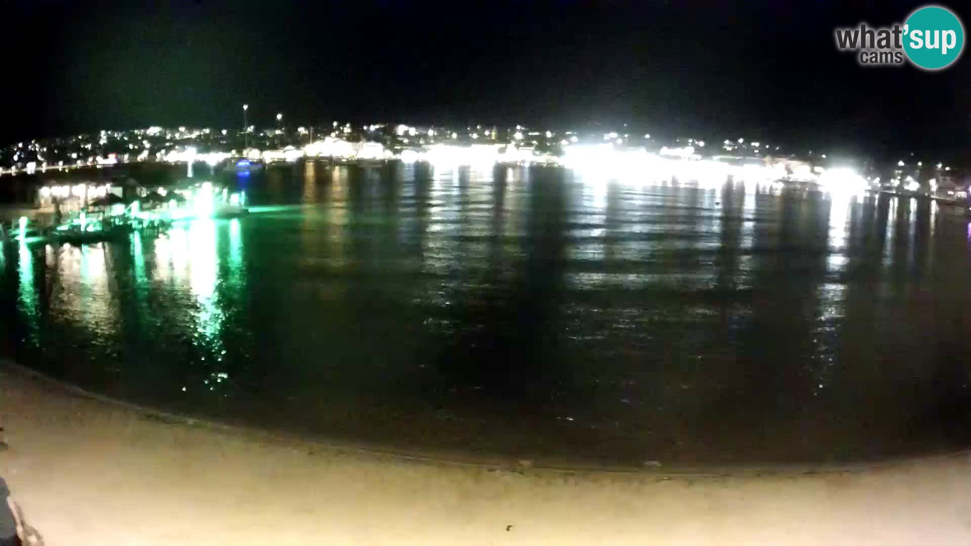 Live webcam Novalja – The Town beach