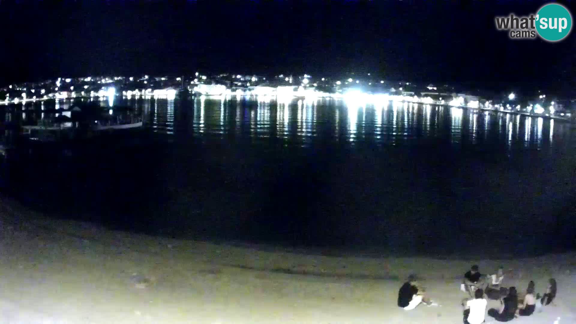 Novalja livecam – plage de la ville
