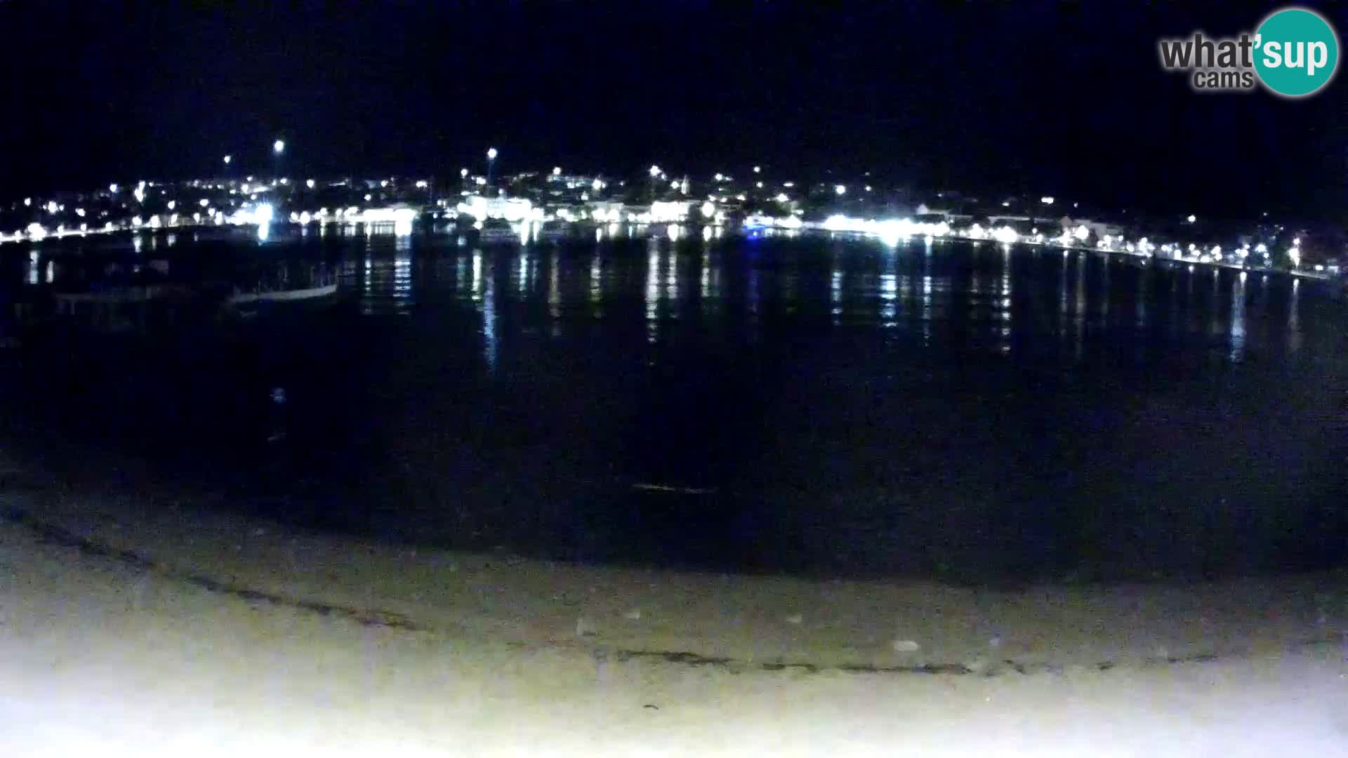 Novalja livecam – plage de la ville