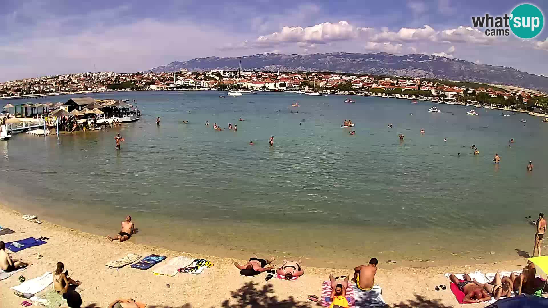 Webcam Novalja – Stadtstrand