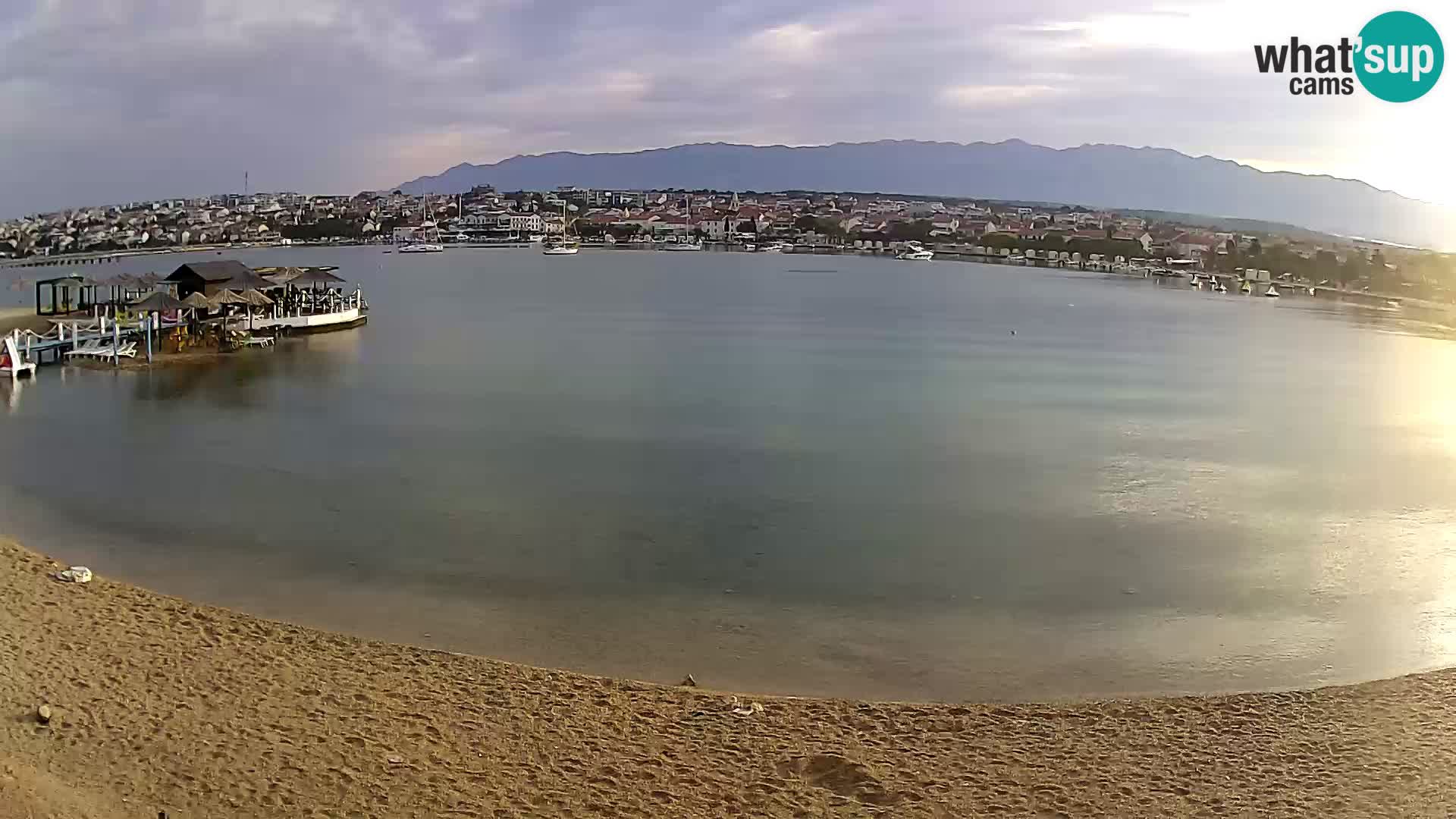 Webcam Novalja – Stadtstrand