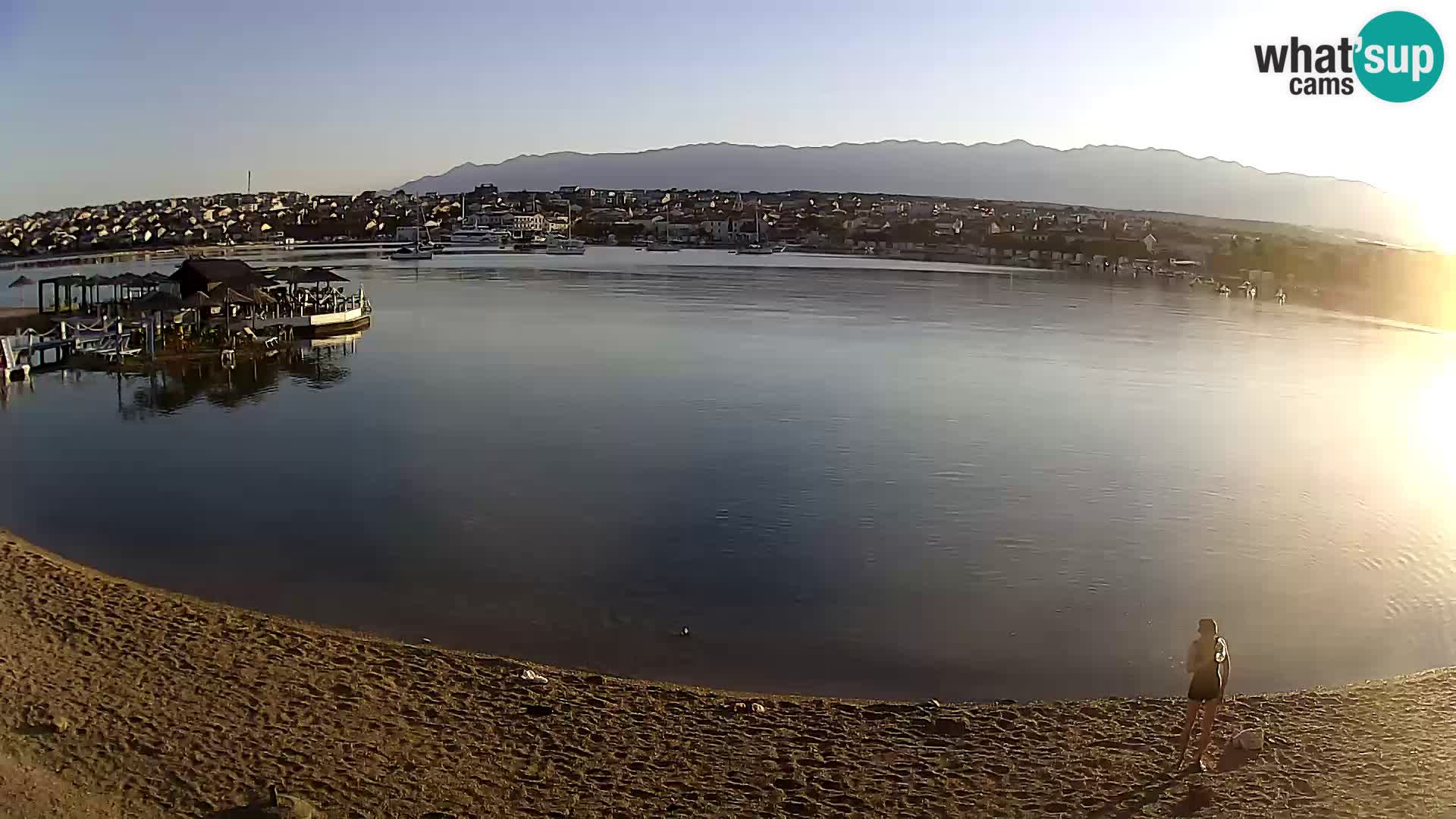 Webcam Novalja – Stadtstrand