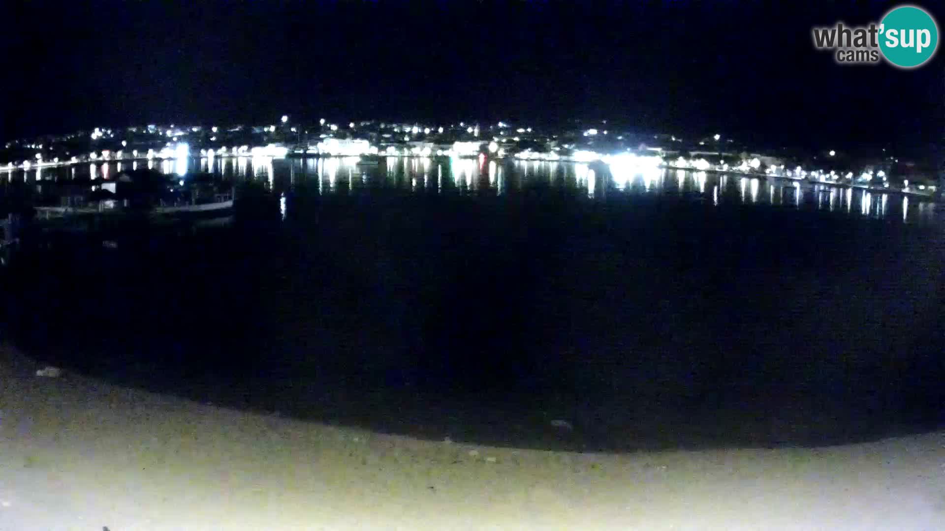 Novalja Kamera v živo – mestna plaža
