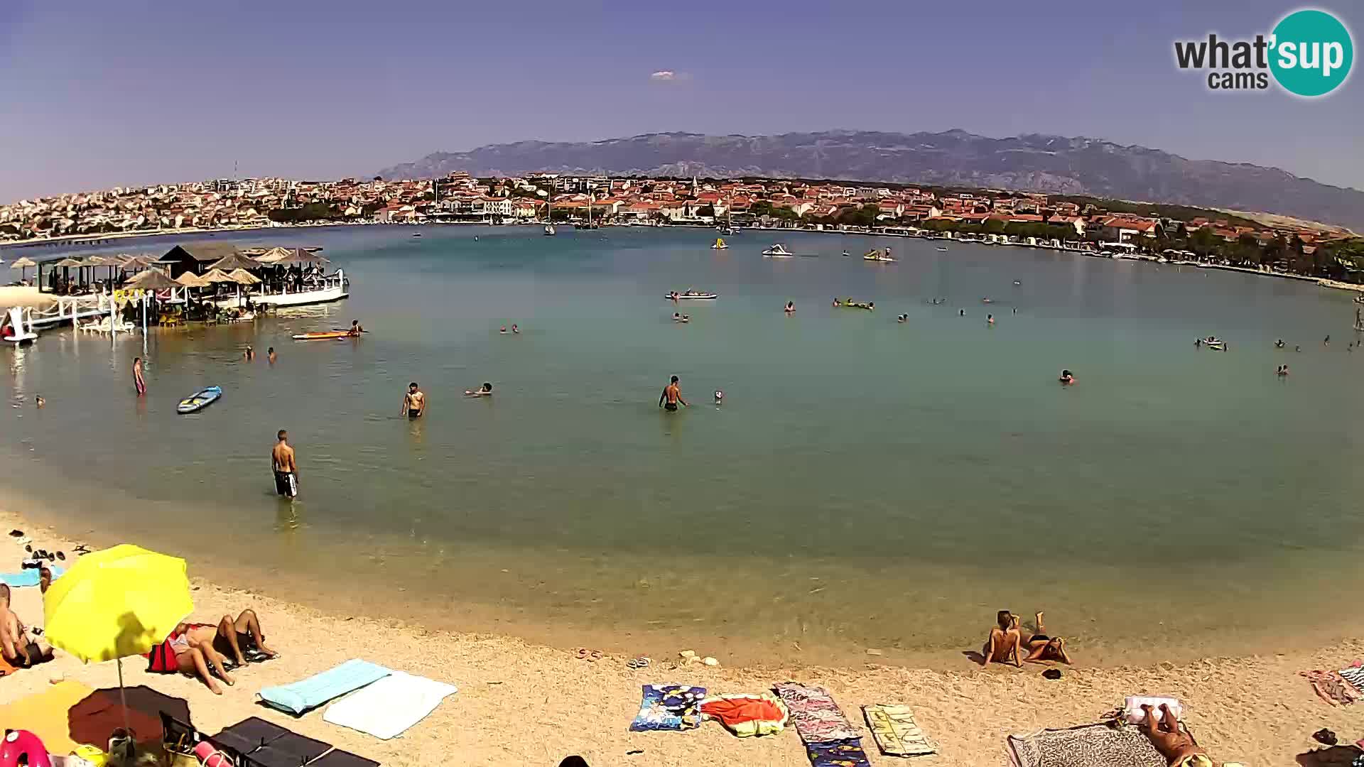 Webcam Novalja – Stadtstrand