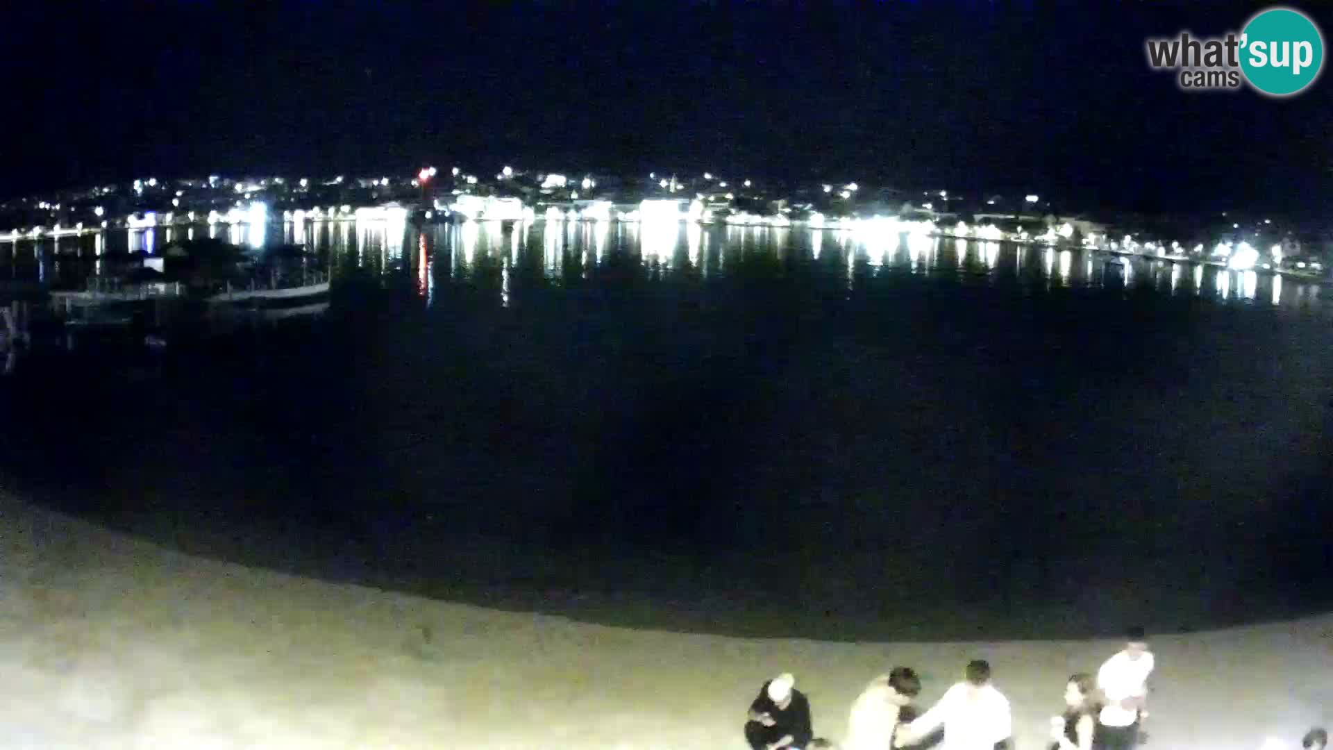 Novalja webcam – spiaggia cittadina