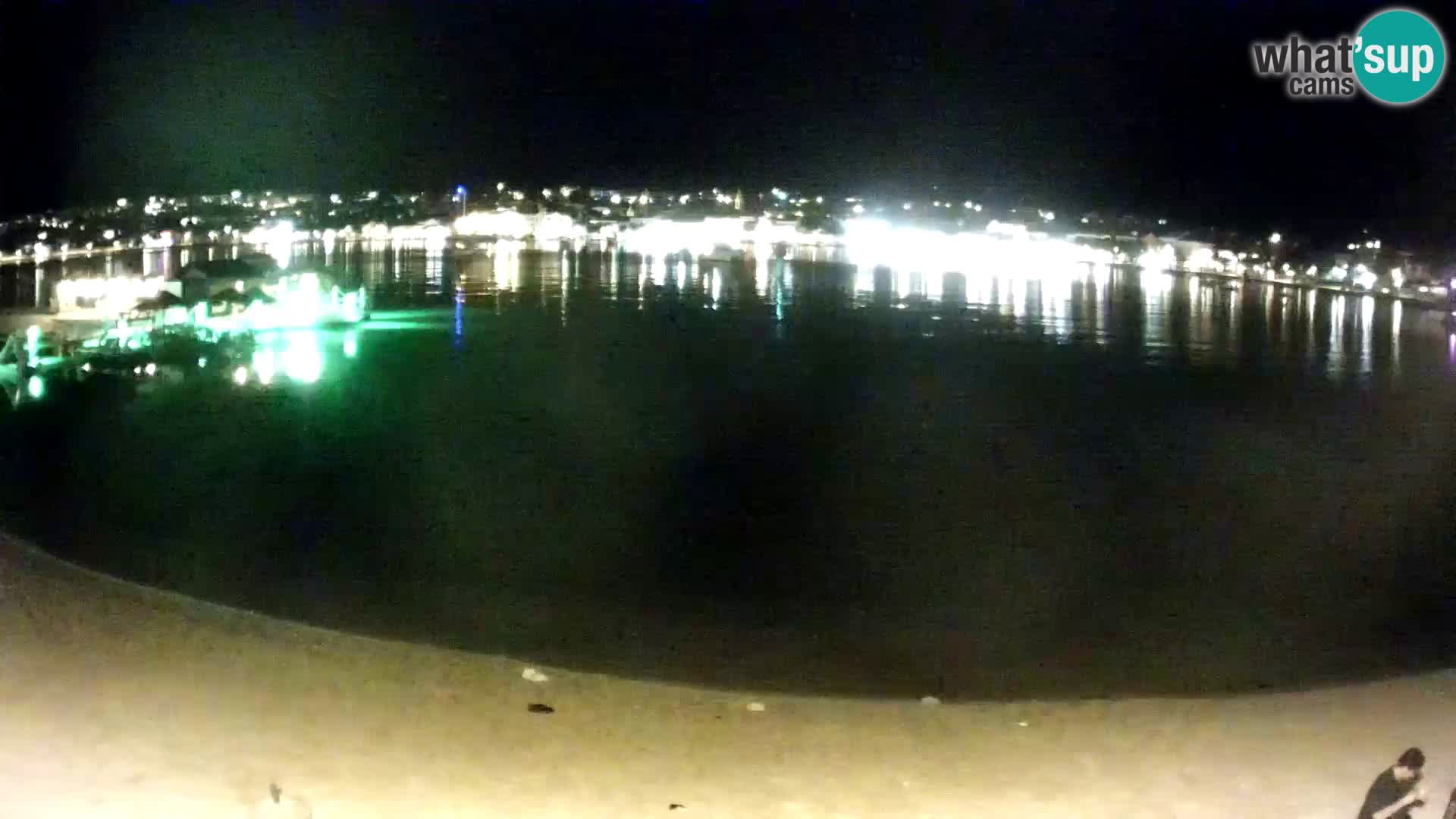 Novalja livecam – plage de la ville