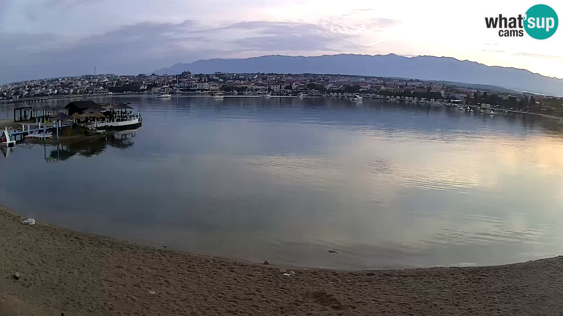 Novalja Kamera u živo – gradska plaža