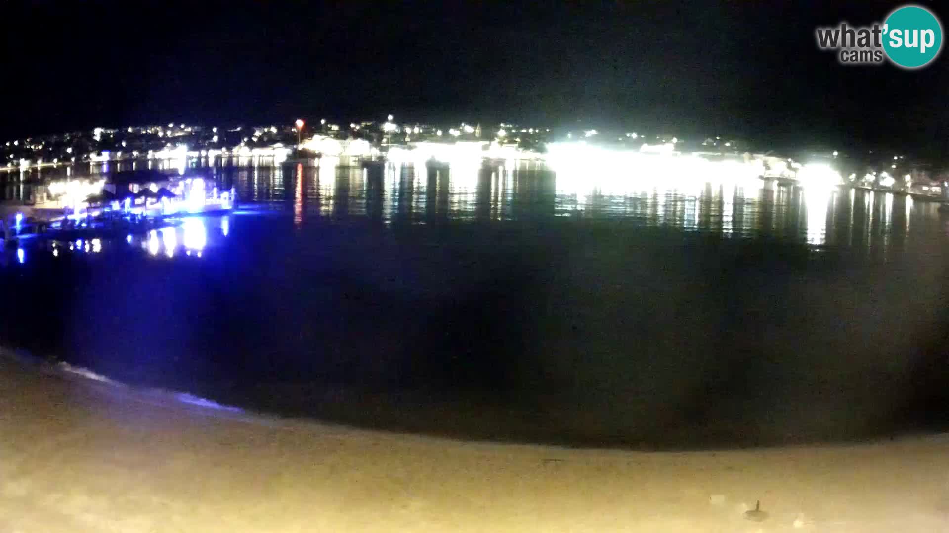 Live webcam Novalja – The Town beach