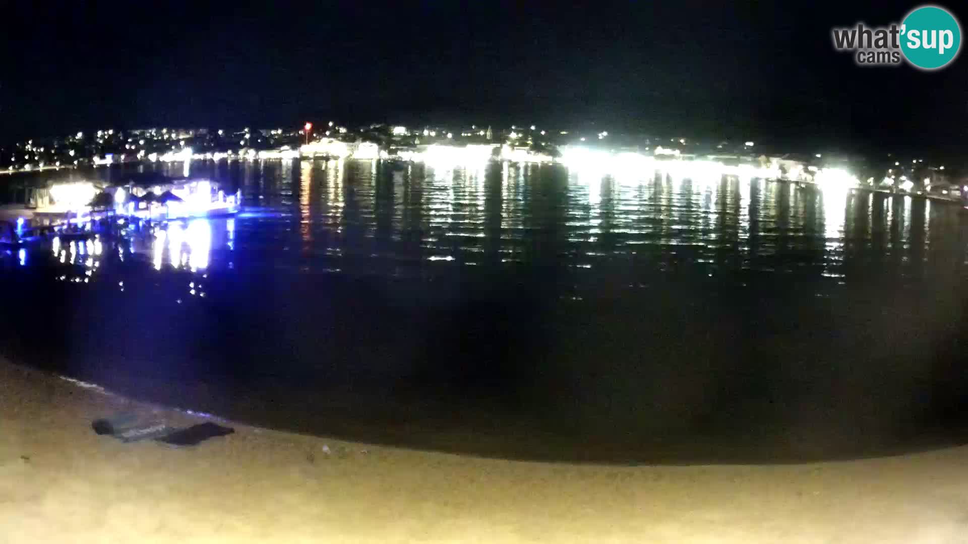 Novalja livecam – plage de la ville