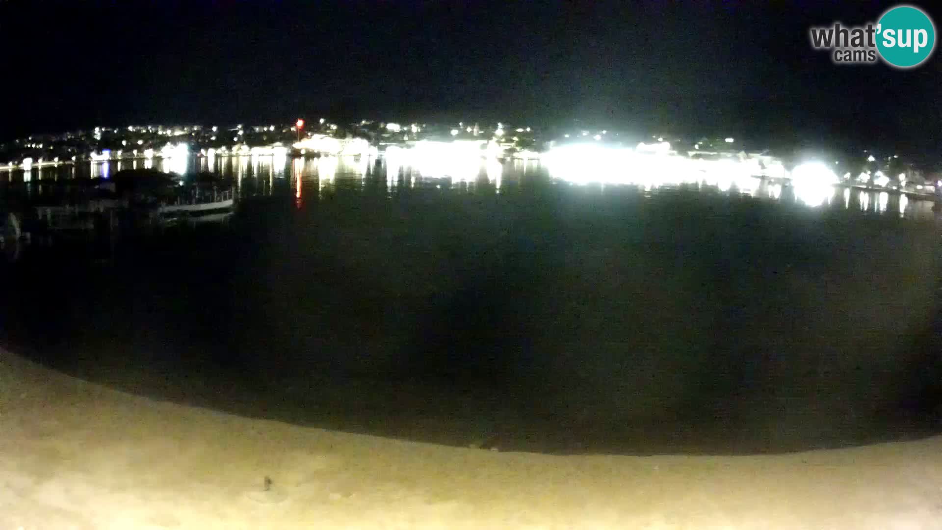 Novalja livecam – plage de la ville