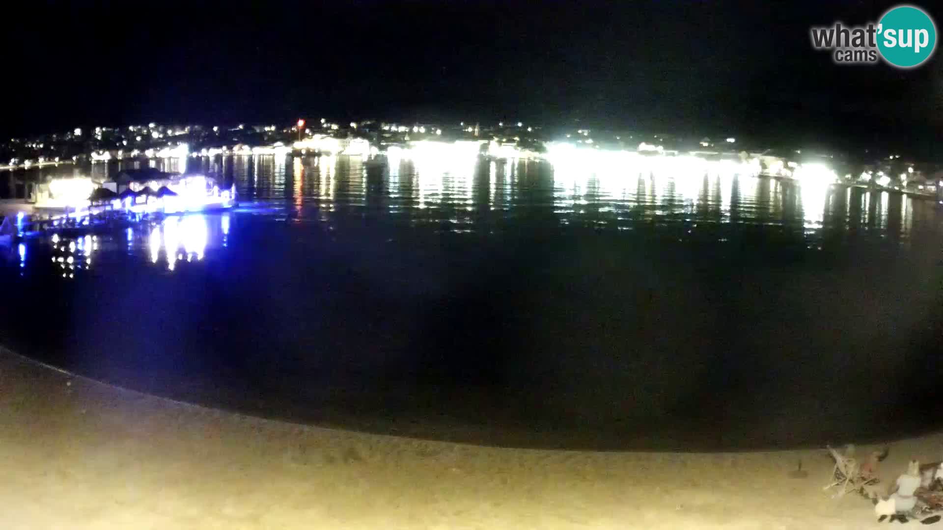 Novalja Kamera v živo – mestna plaža