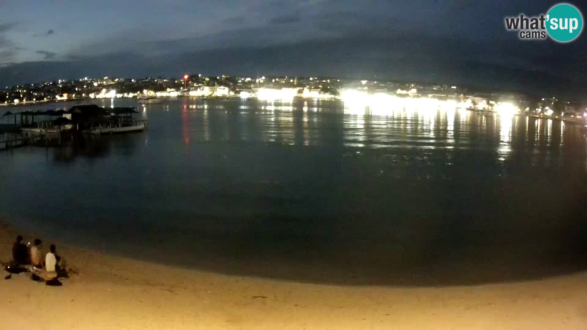Live webcam Novalja – The Town beach