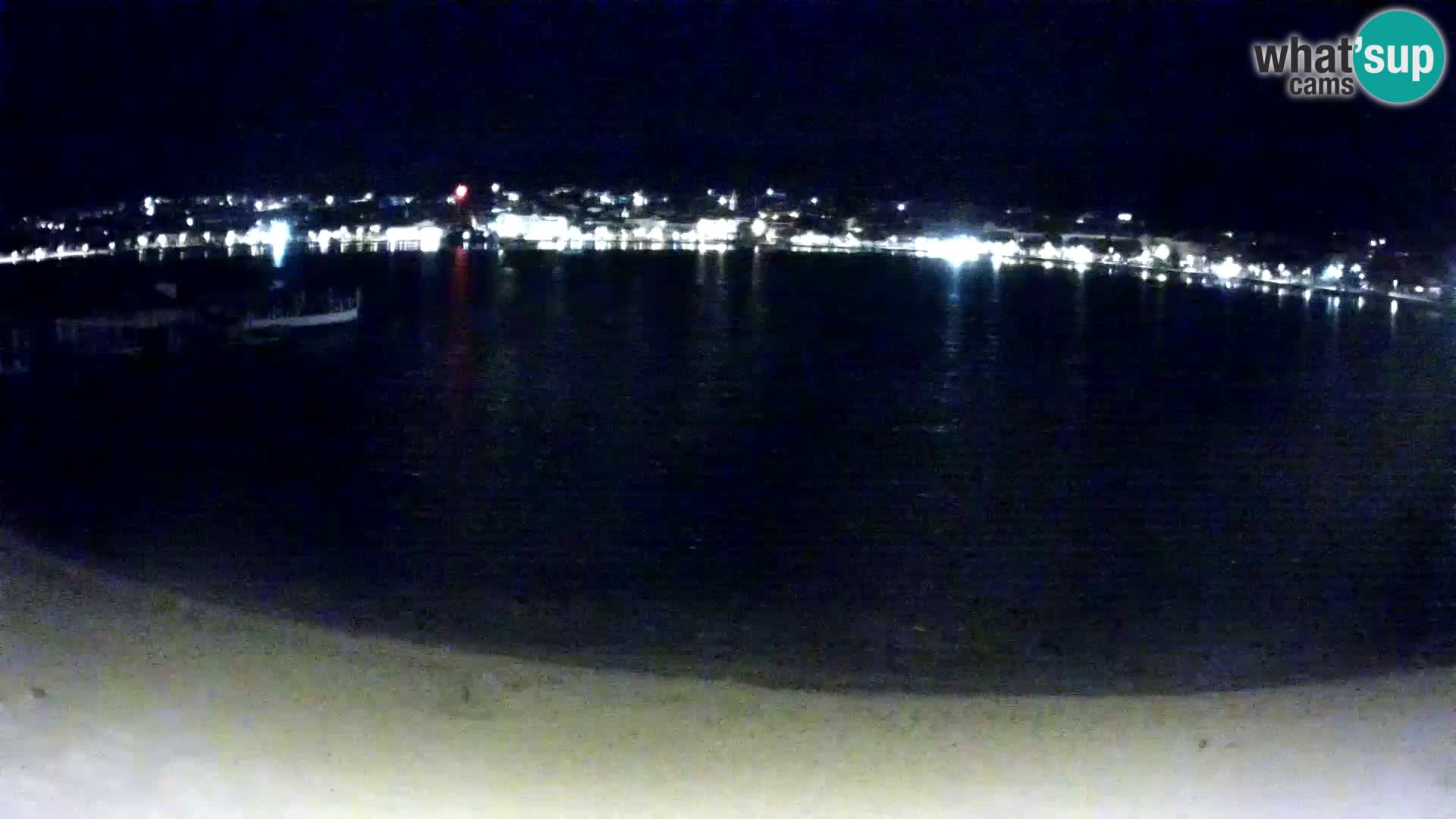 Live webcam Novalja – The Town beach