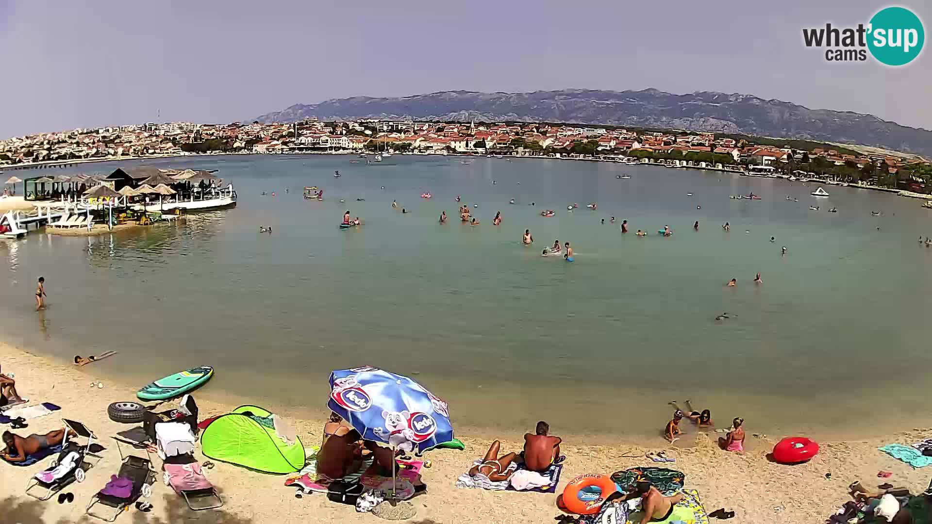 Webcam Novalja – Stadtstrand