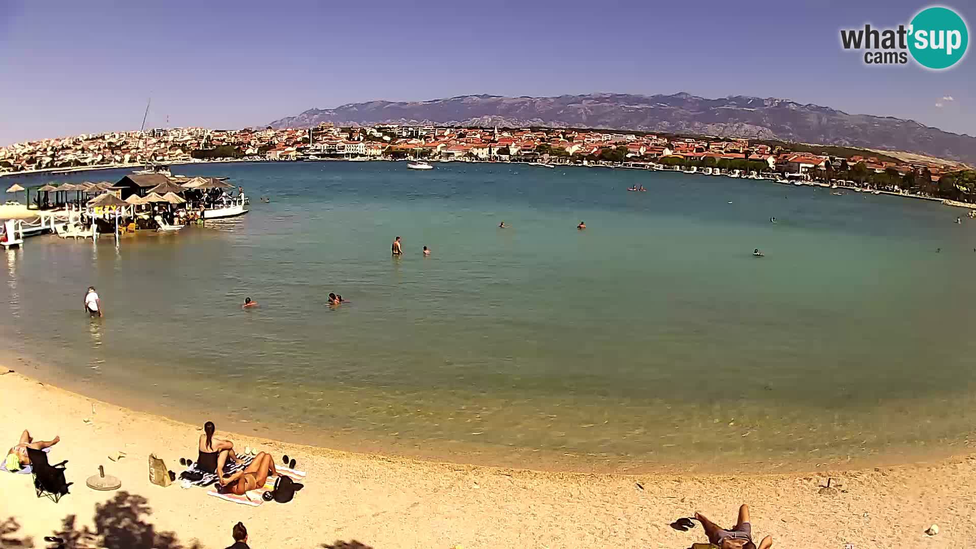 Webcam Novalja – Stadtstrand