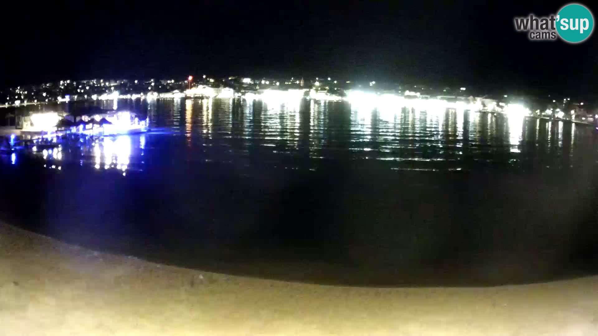 Novalja livecam – plage de la ville