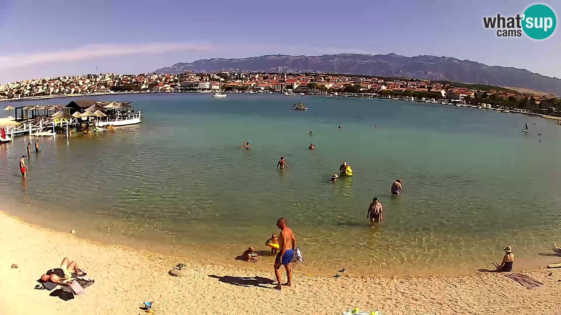 Webcam Novalja – Stadtstrand