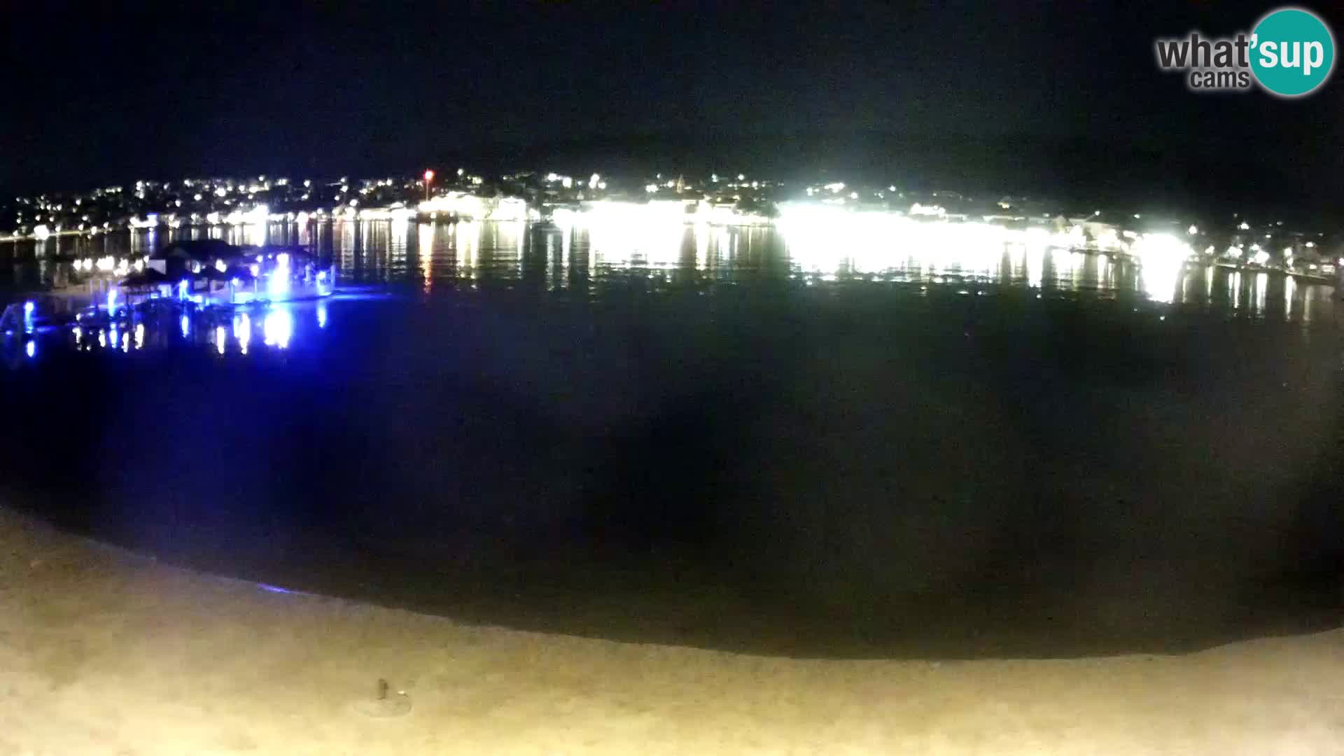Novalja en vivo – playa de la ciudad
