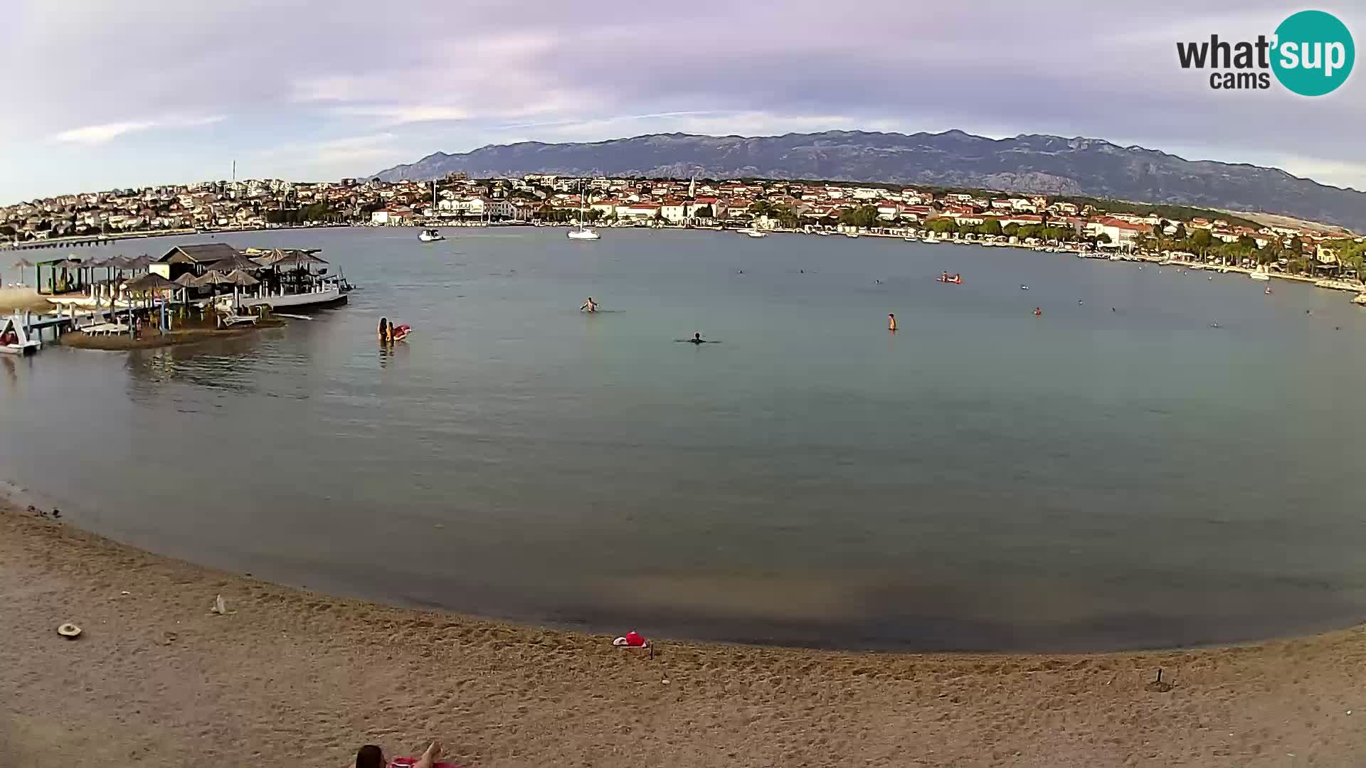 Novalja Kamera u živo – gradska plaža