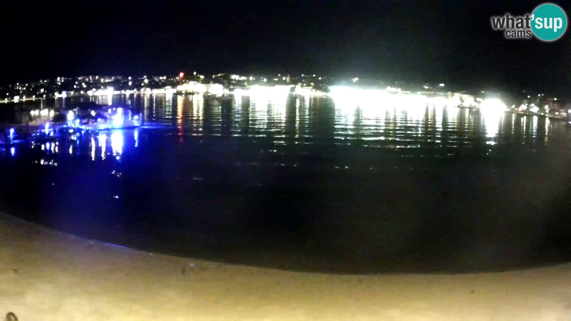 Novalja Kamera v živo – mestna plaža