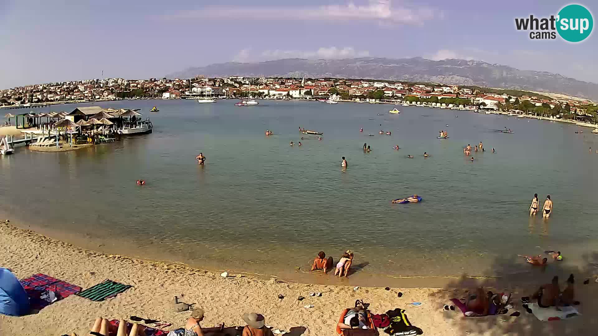 Novalja Kamera u živo – gradska plaža