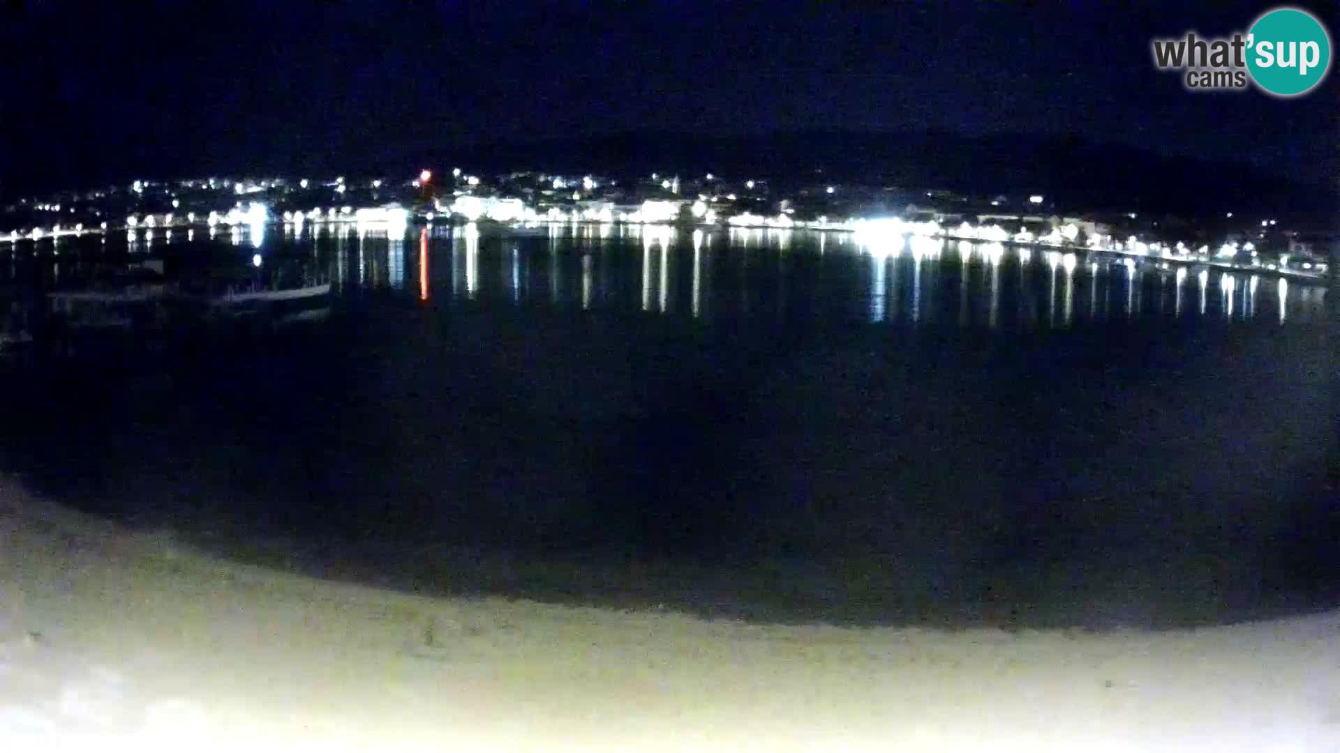 Live webcam Novalja – The Town beach