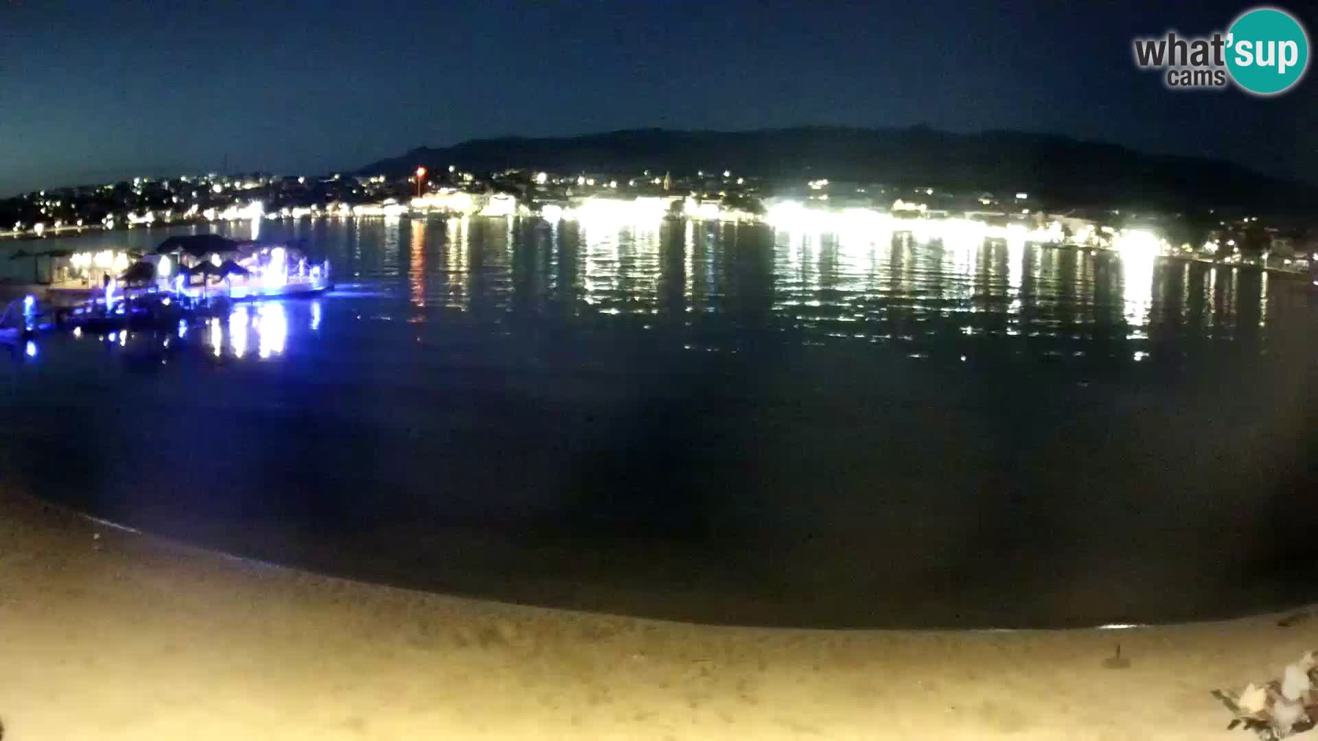 Novalja livecam – plage de la ville
