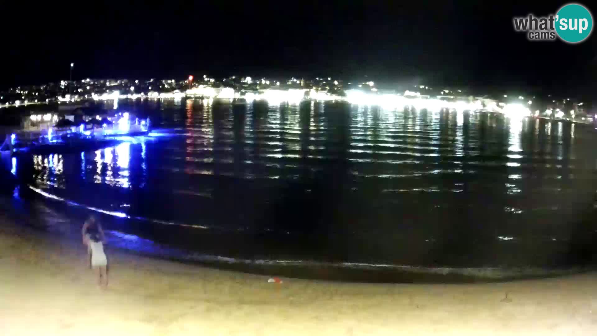 Live webcam Novalja – The Town beach