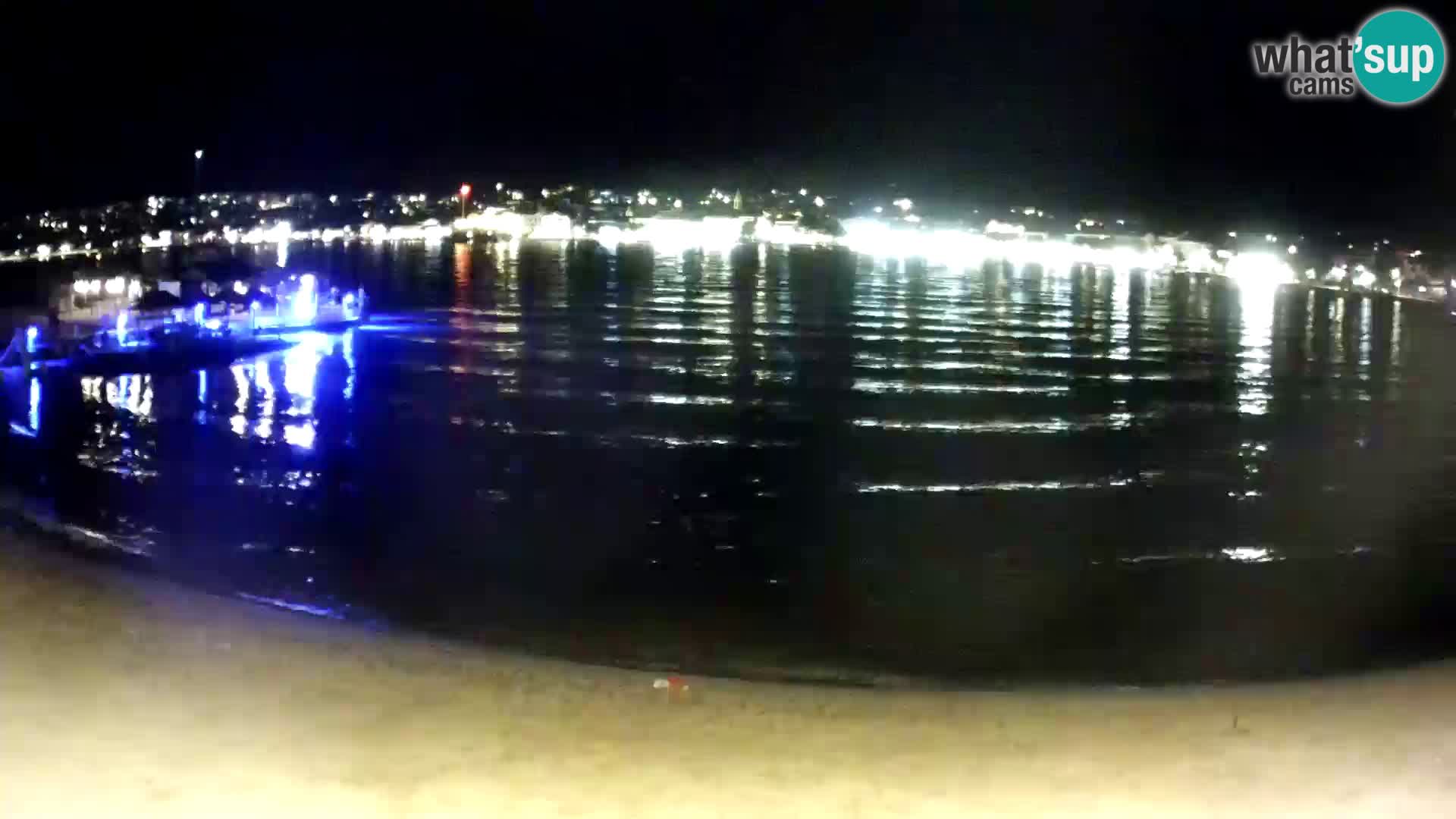 Live webcam Novalja – The Town beach