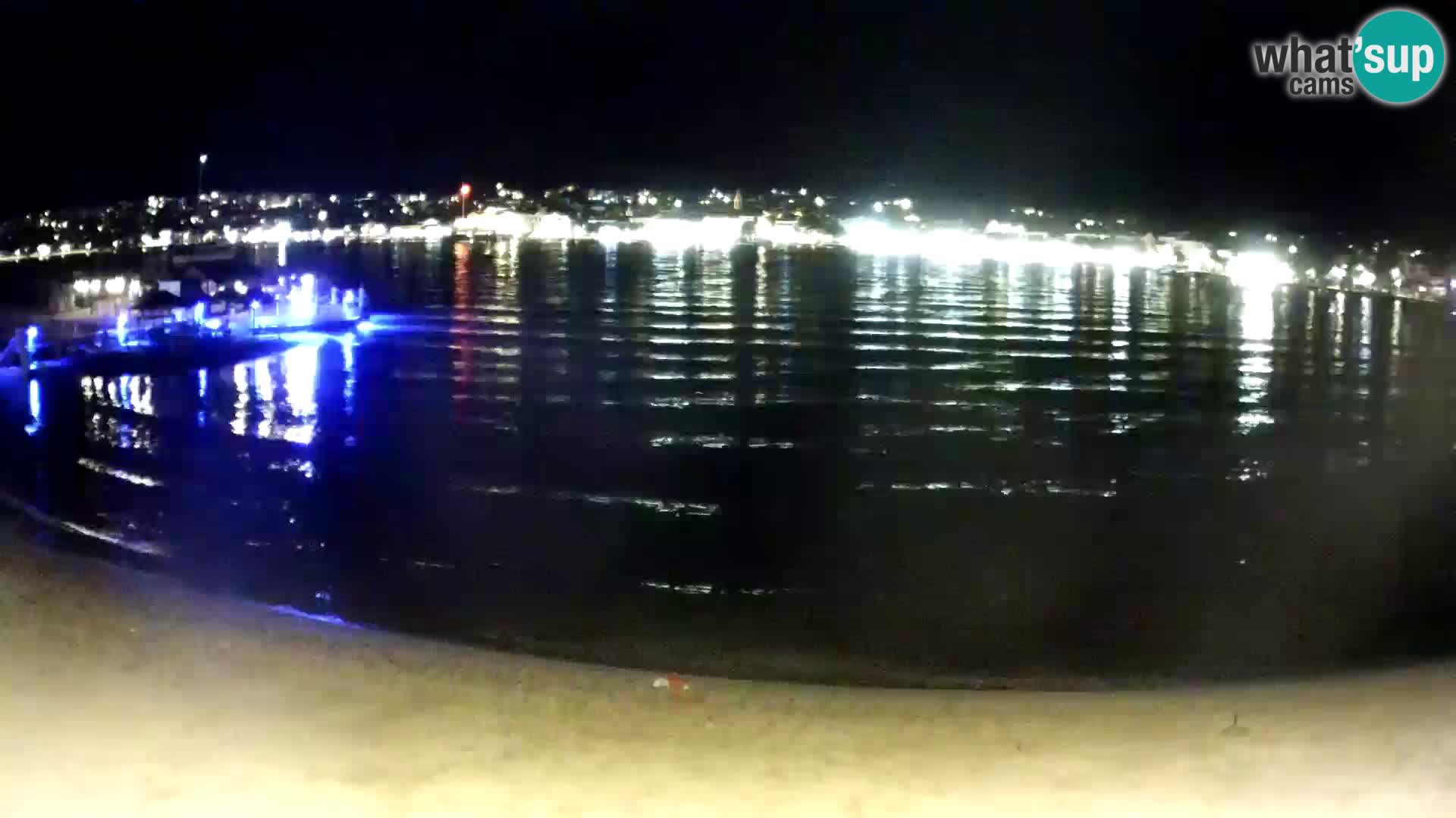Novalja livecam – plage de la ville