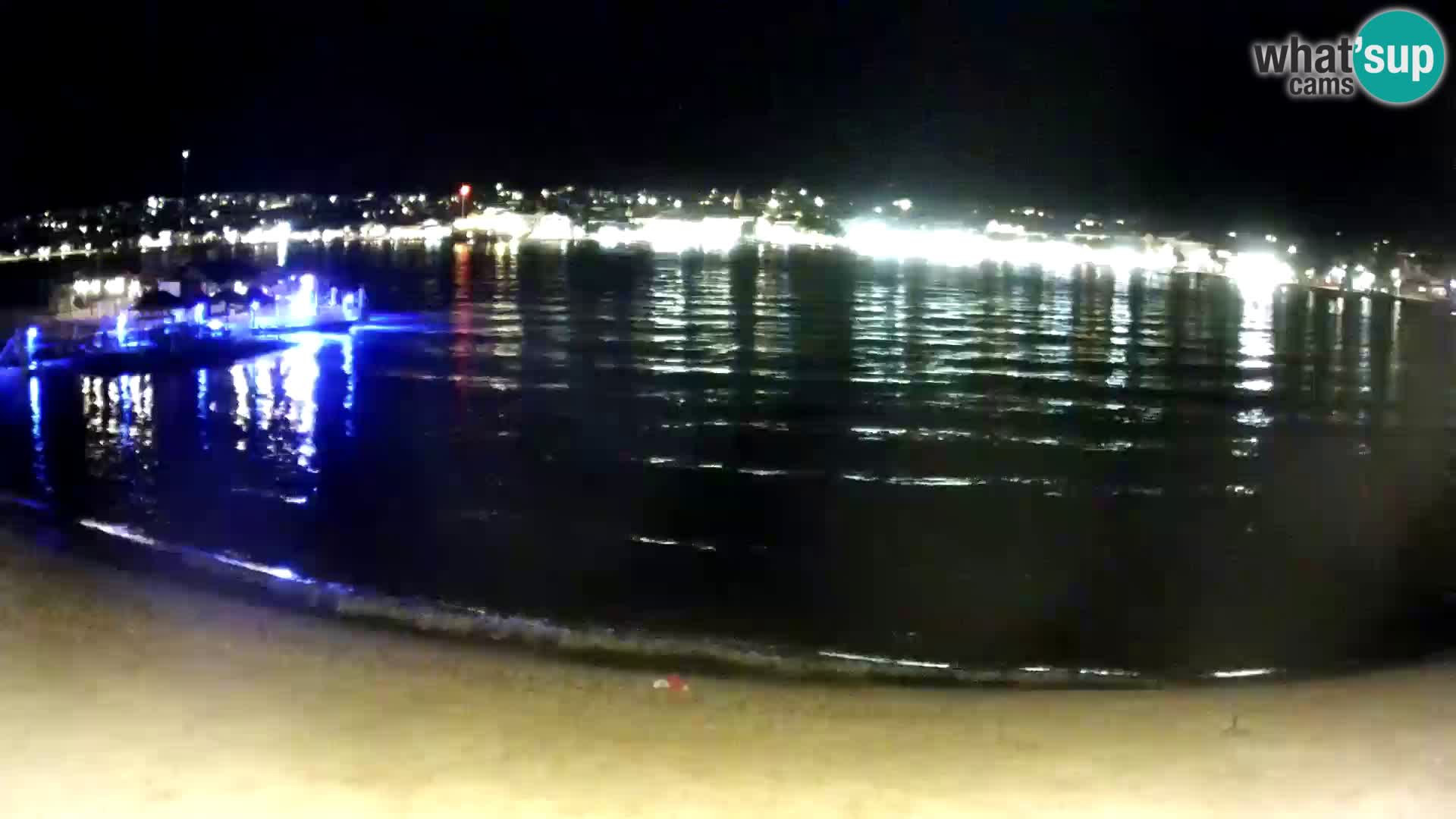 Live webcam Novalja – The Town beach