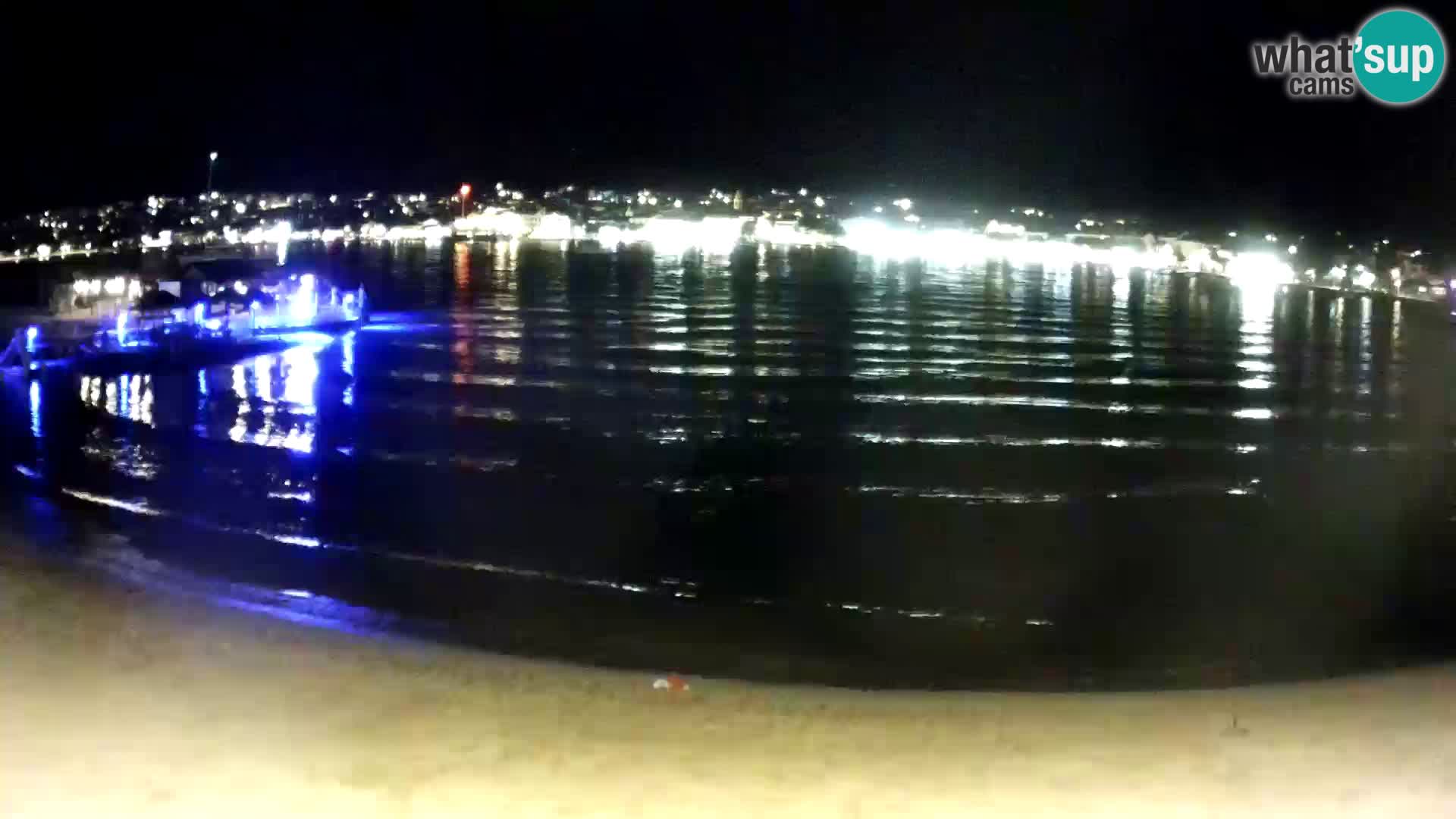 Novalja webcam – spiaggia cittadina