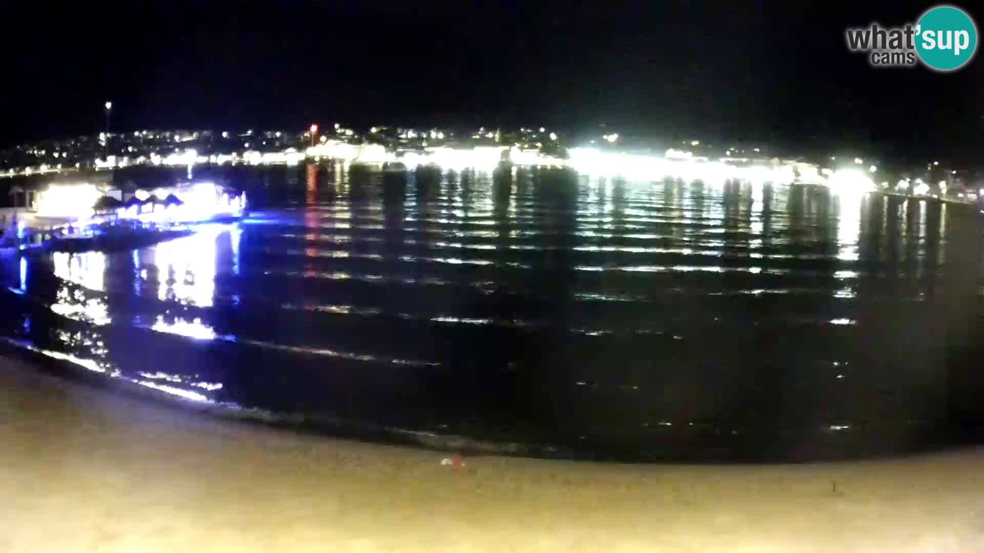 Live webcam Novalja – The Town beach