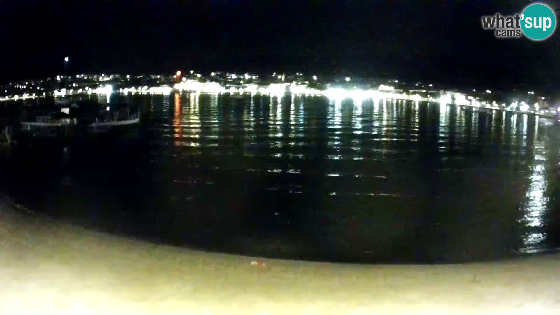 Novalja Kamera v živo – mestna plaža