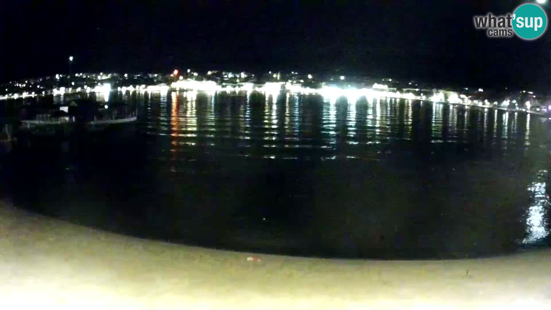 Novalja webcam – spiaggia cittadina