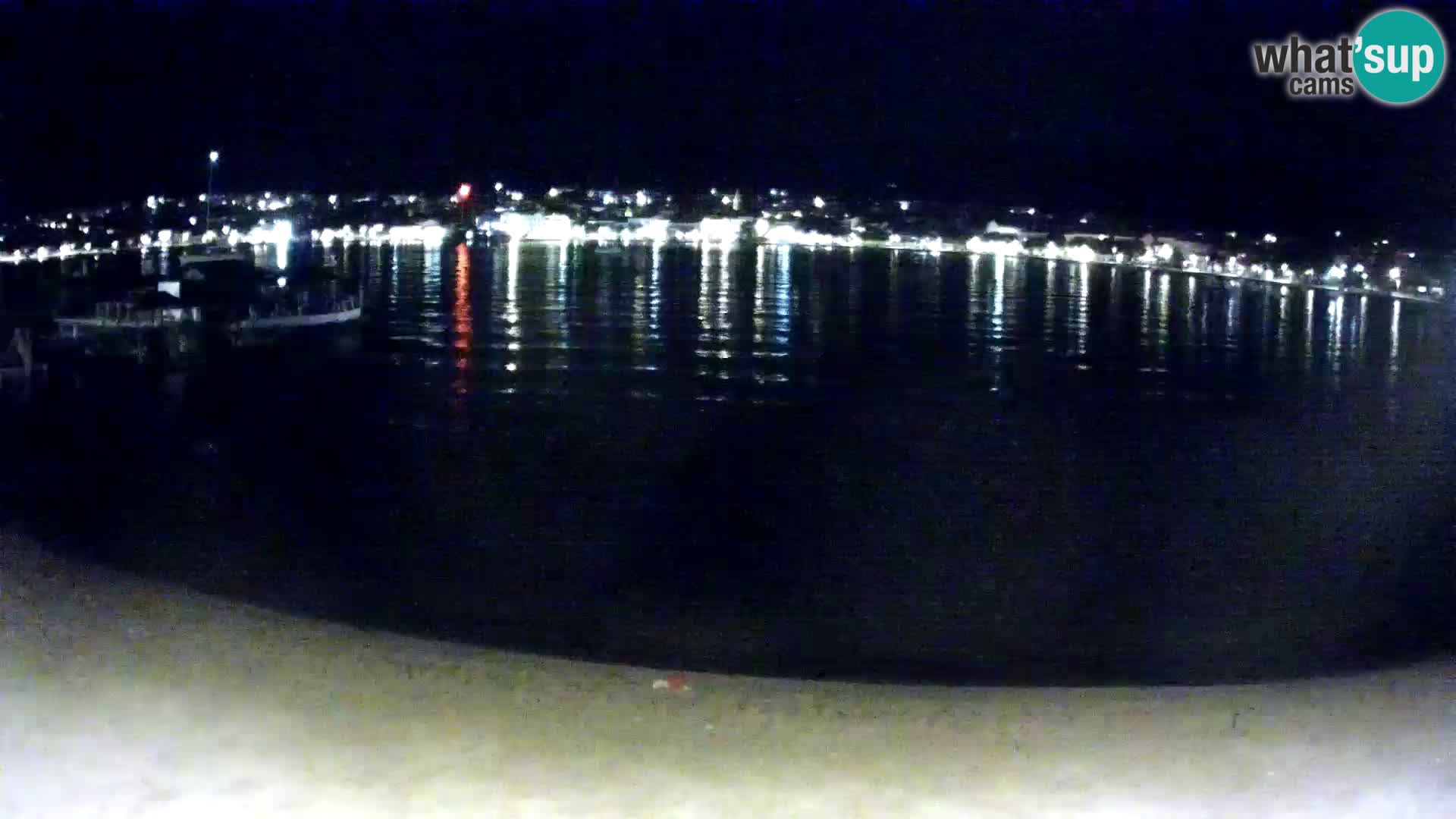 Novalja Kamera v živo – mestna plaža